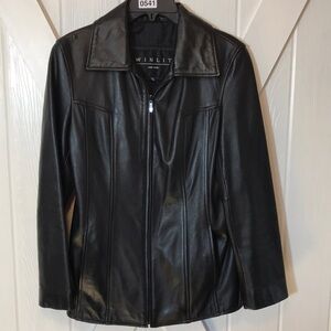 Winlit New York Black Leather Jacket